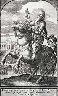 1507: DUKE OF ALBA (ON HORSE)