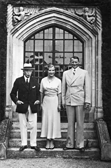 The Duke of Connaught with his granddaughter