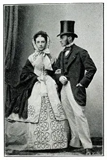 Camille: Duke and Duchess of Cadore in a studio photo