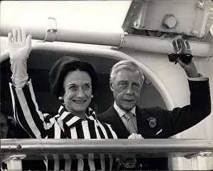 Preferring: Duke & Duchess of Windsor arrive at Southampton