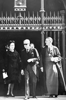 Realized: Duke & Duchess of Windsor at funeral