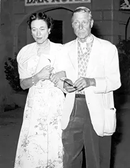 Realized: Duke & Duchess of Windsor in Genoa, Italy