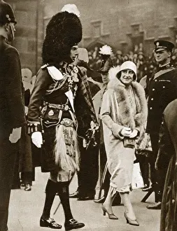 Buzby: Duke and Duchess of York in Edinburgh