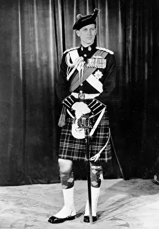 Presumptive: Duke of Edinburgh in Cameron Highlanders uniform