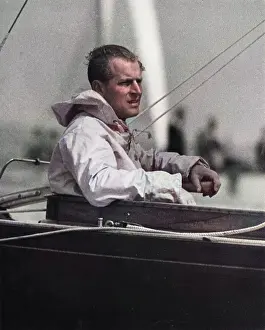 Bluebottle: The Duke of Edinburgh competing at Cowes