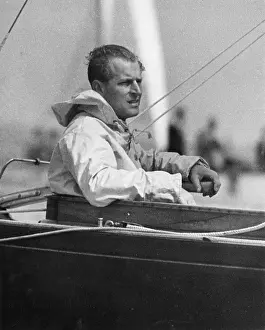 Bluebottle: The Duke of Edinburgh competing at Cowes