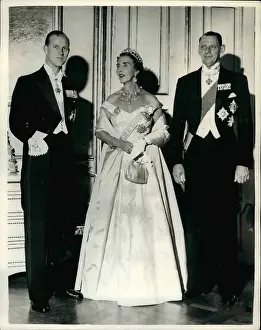 Fredensborg: Duke of Edinburgh with Danish royalty