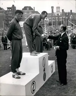 Merv: Duke of Edinburgh at Empire Games, Cardiff