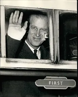 Ther: Duke of Edinburgh en route for Sandringham