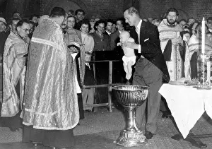 Margarethe: Duke of Edinburgh as godfather at baptism