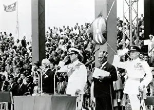 Kenyatta: Duke of Edinburgh at Independence Day in Kenya