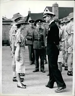 Pirbright: Duke of Edinburgh inspects Commonwealth troops