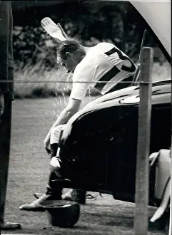 Cowdray: Duke of Edinburgh keeping cool during polo event