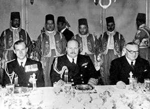 Presumptive: Duke of Edinburgh, King Farouk, Ernest Bevin