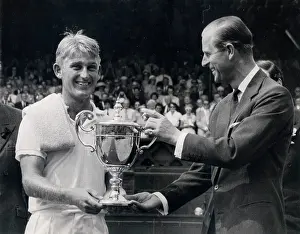 Hoad: Duke of Edinburgh and Lewis Hoad, Wimbledon tennis
