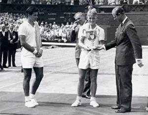 Hoad: Duke of Edinburgh and Lewis Hoad, Wimbledon tennis