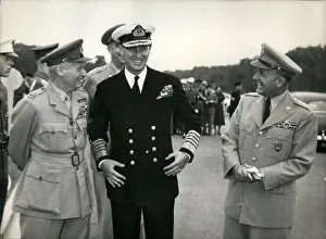 Gruenther: Duke of Edinburgh with Montgomery and Gruenther
