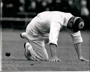 Porchester: Duke of Edinburgh playing cricket, Highclere Park