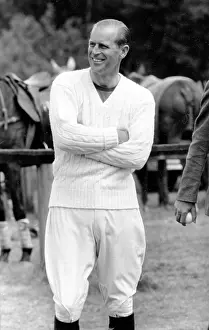 Renounced: Duke of Edinburgh at polo event, Windsor