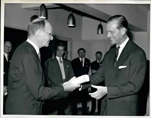 Sanderson: Duke of Edinburgh presents awards at Design Centre