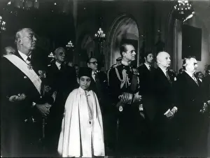 Rainier: Duke of Edinburgh with other royals and leaders