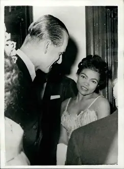 Kitt: Duke of Edinburgh and singer Eartha Kitt