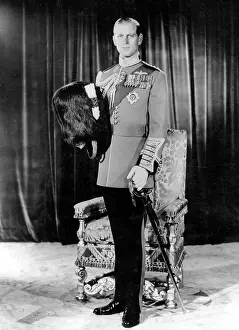 Presumptive: Duke of Edinburgh in uniform of Welsh Guards