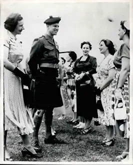 Luneberg: Duke of Edinburgh on visit to Luneburg, Germany