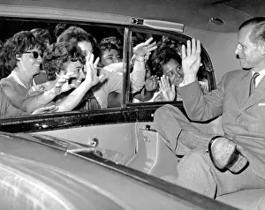 Renounced: Duke of Edinburgh on visit to Uruguay