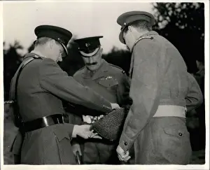 Pirbright: Duke of Edinburgh on visit to Welsh Guards, Pirbright