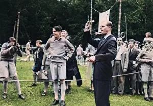 Dartboard: The Duke of Edinburgh visits Gordonstoun