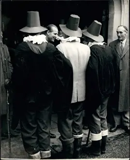 Confronted: Duke of Edinburgh visits Wye College, near Ashford, Kent