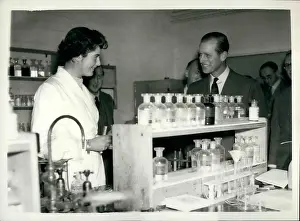 Bushey: Duke of Edinburgh visits Wye College, near Ashford, Kent