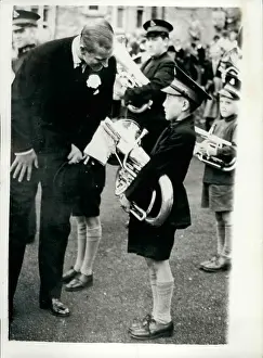 Grigor: Duke of Edinburgh and young euphonium player