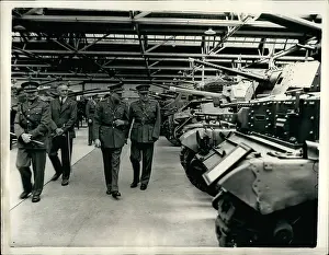 Bovington: Duke of Gloucester on visit to Royal Armoured Corps centre