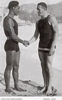 Waikiki: Duke Kahanamoku and Norman Ross