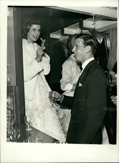 Debutantes: Duke of Kent at party