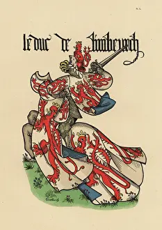 Rampant: Duke of Limburg, Duc de Limbourg