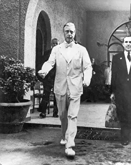 Realized: Duke of Windsor in Montecatini, Italy