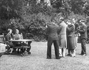 Cande: Duke of Windsor and Mrs Simpson at Chateau de Cande