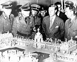 Publicized: Duke of Windsor on visit to Dresden, Germany