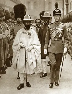Tafari: Duke of York - Visit - Ras Tafari, Prince Regent of Ethiopia
