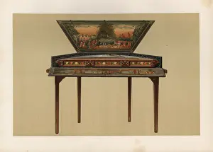 Musicologist: Dulcimer, a variety of psaltery or qanun played