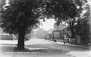 Signage: Dulwich Village in London