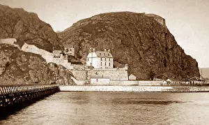 Dumbarton: Dumbarton Castle and Rock, Scotland