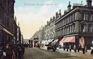 Dumbarton: Dumbarton Road, Partick looking West - Glasgow