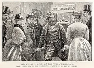 Earning: Dundee to London and back with a wheelbarrow