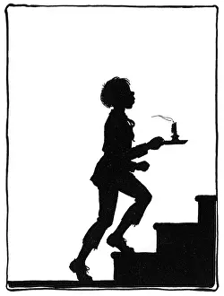 Dunce: Dunderpate goes up the stairs to bed