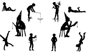 Cartwheel: Dunderpate in various poses