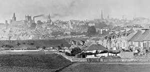 Dunfermline: Dunfermline panorama Victorian period